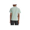 adidas Originals Essentials Μονόχρωμο Μπλουζάκι με Στρογγυλή Λαιμόκοψη και Κοντά Μανίκια Κανονικής Γραμμής Γυναικεία Τοπ Πράσινο JD1490