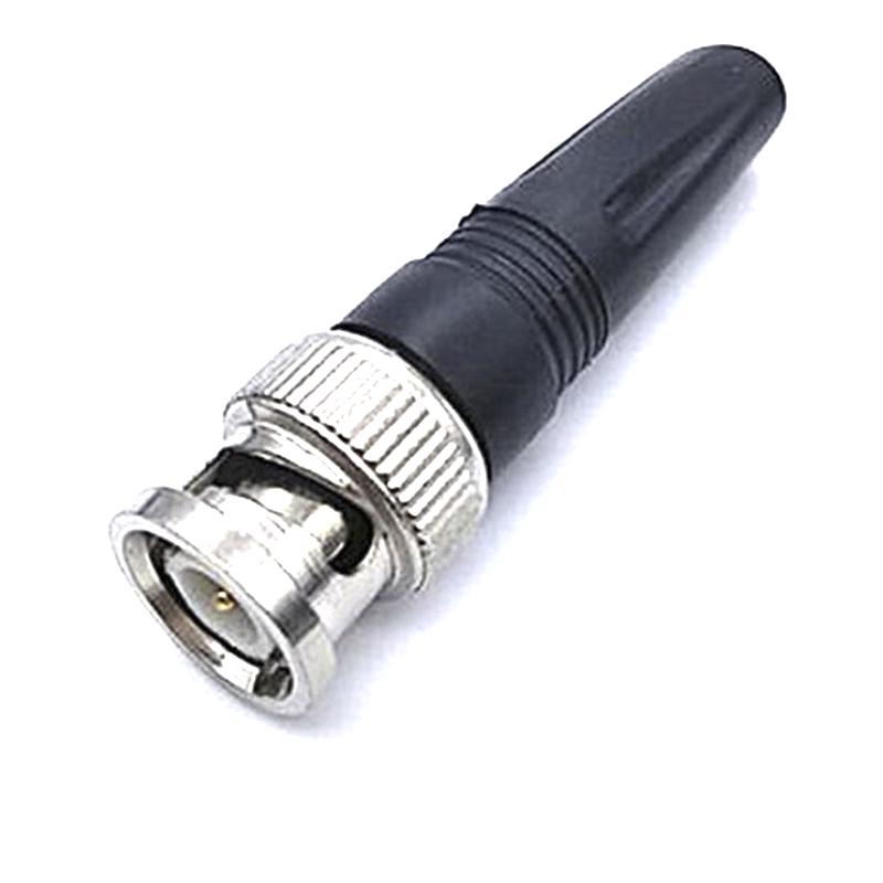

10Pcs Bnc Male Connector For Twist-On Coaxial Rg59 Cable Cctv Solderless Plug