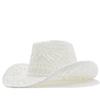 Summer Hollowed Out Denim Hat, Hand Woven, Breathable, Cool, Upturned Edge Jazz Top Hat