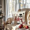 Christmas Pillow Covers - Tree/Snowman/Reindeer | Polyester |Patio/Sofa Decor