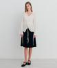 ITOV SEOUL Tencel Flare Midi Skirt Bk