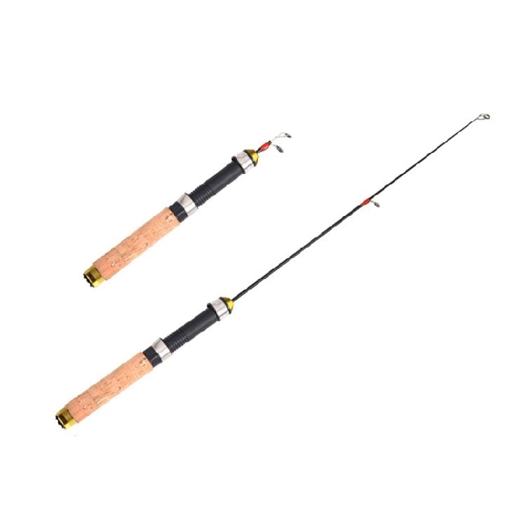 60cm Telescopic Mini Fishing Rod, Fishing Tackle Shrimp Fishing Rod, Ice Fishing Rod, Outdoor Winter Ice Fishing Rod