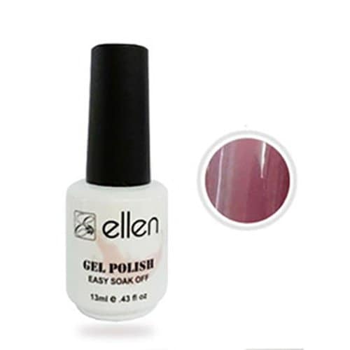 

ellen gel polish BM 067 milk red nail art