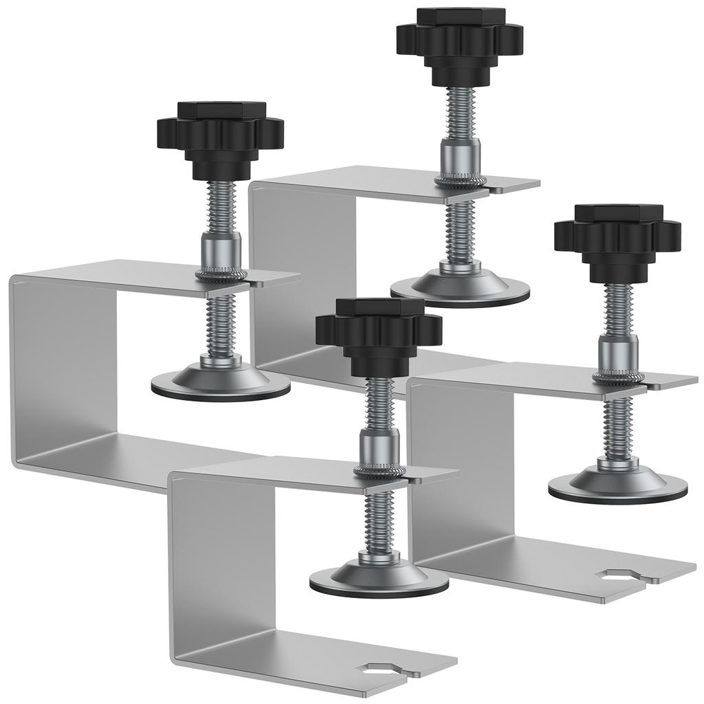 4Pcs Woodworking Jig Drawer Clamps Steel Drawer Front Installation Clamps Drawer Panel Clips Tools Home Furniture Accessories