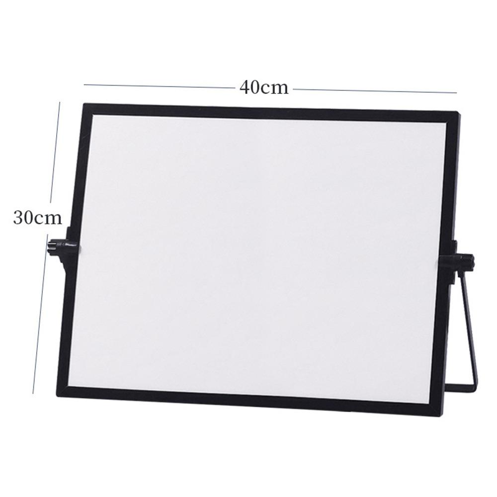 Foldable Desktop Whiteboard Erasable Message Board Portable Writing Board  Home