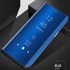 Skal Fodral Flip - MISSTARS - SAMSUNG GALAXY A41 - Spegeleffekt - Stötskydd - Blå