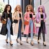 Gold Hair 30cm Supermodel Doll Clothes with Handbag High Heels England Style Dress Up