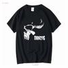 DANZIG Totenkopf T-Shirt Hardrock Blues Rock Metal Punk 80er Crust Lang- oder Kurzarm Vintage Gewaschenes Oberteil für den Alltag