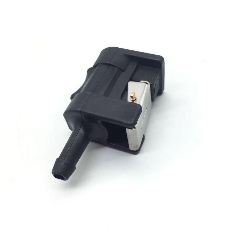 Fuel Line Rubber Plastic Motorcycle 1/4" 6mm Fuel Hose Connector Joint for Outboard Motor