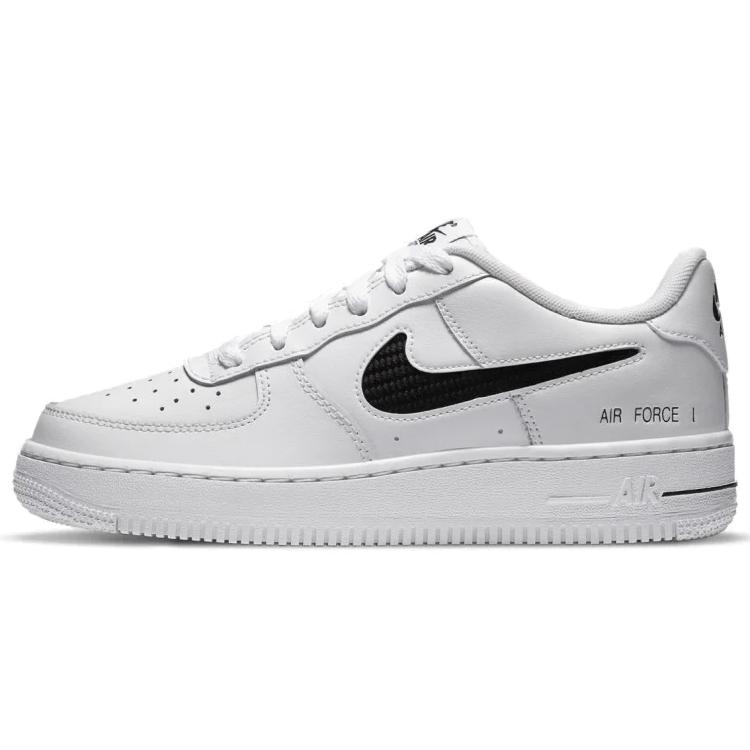 

Новые Nike Air Force 1 Low 07 Белые Черные GS DB2616-100 35.5