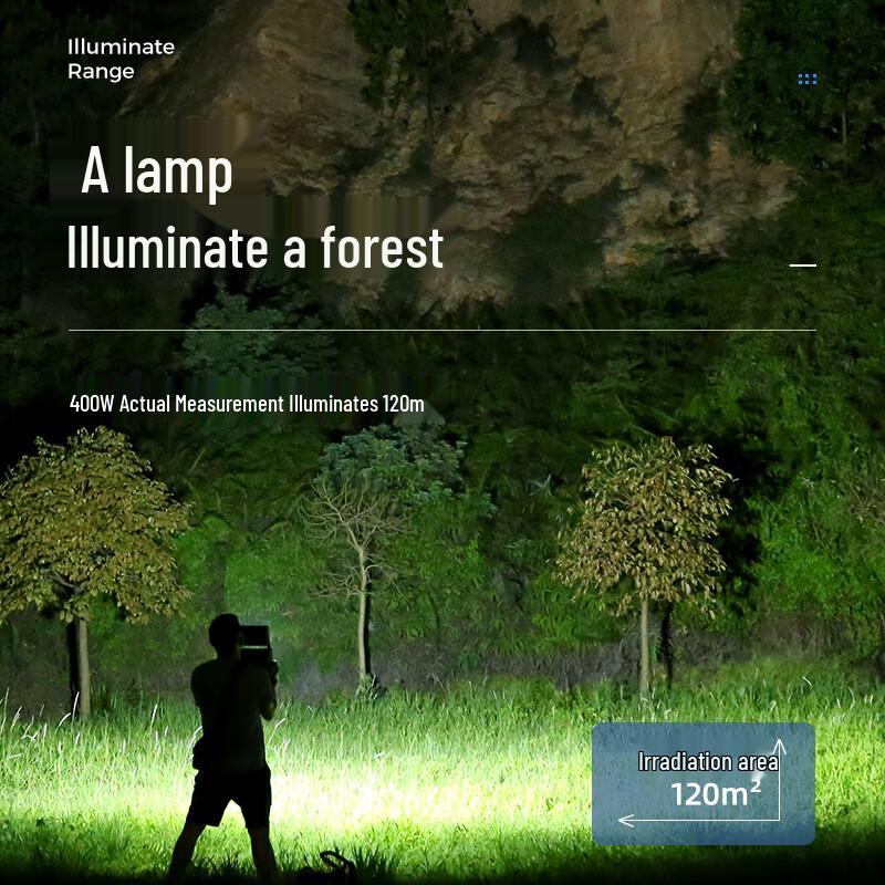 400W High-Brightness Waterproof Portable Floodlight