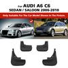4 PIÈCES Bavettes de Voiture Garde-boue Pare-éclaboussures Garde-boue Bavettes de Voiture Pour A6 C6 BERLINE 2006 2007 2008 2009 2010