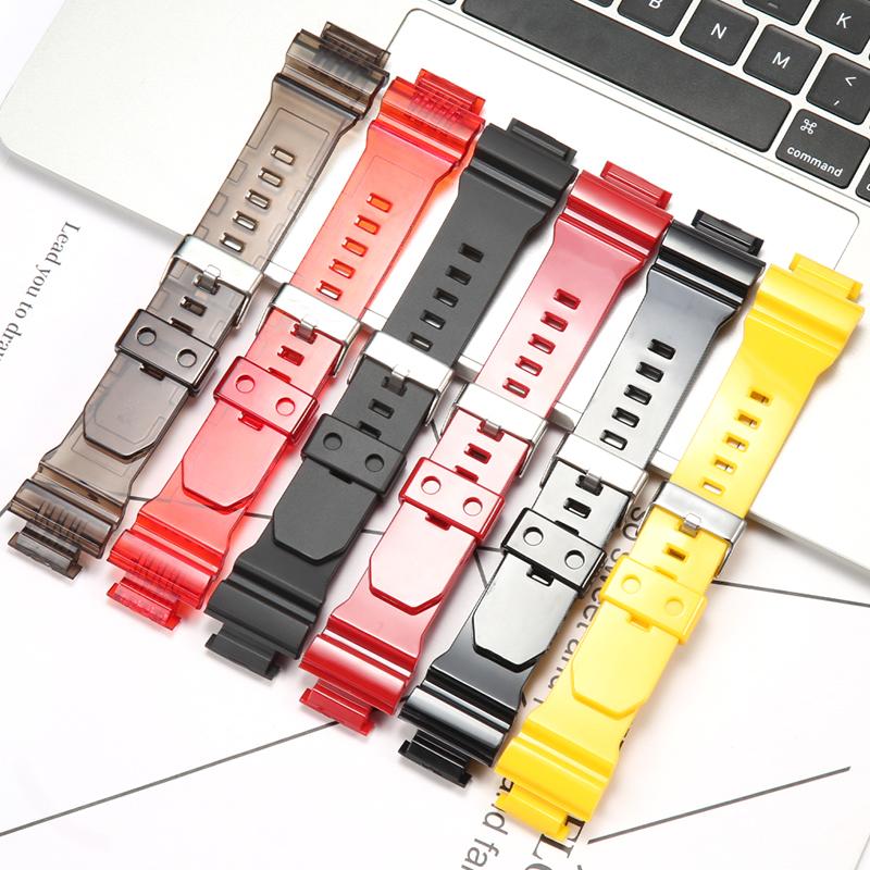 Resin Replacemnet Band Suitable for Casio GD-X6900 Strap Men's Waterproof Rubber Bracelet GD X6900 Watch Accessories