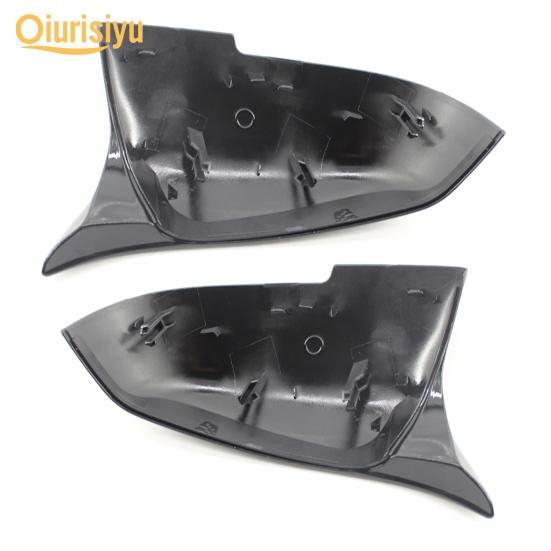 Buy 2Pcs Car Mirror Covers Replacement Carbon Fiber Painted Rearview