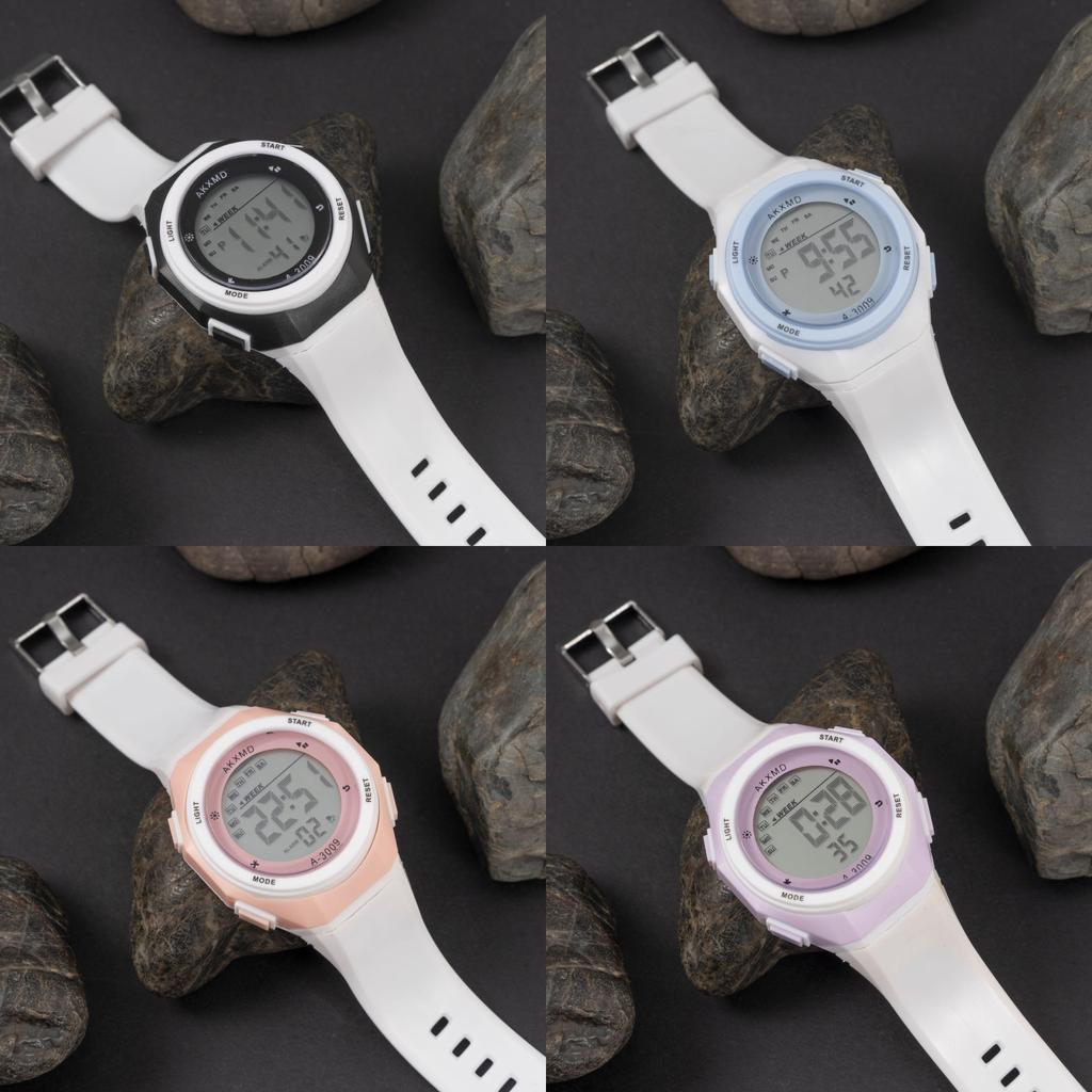 Childrens Digital Sports Watch With Led Night Light For School And Play