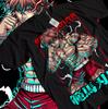 Baki the Grappler T-shirt Baki Hanma Yujiro Hanma Baki Boxing Shirt XS 5XL