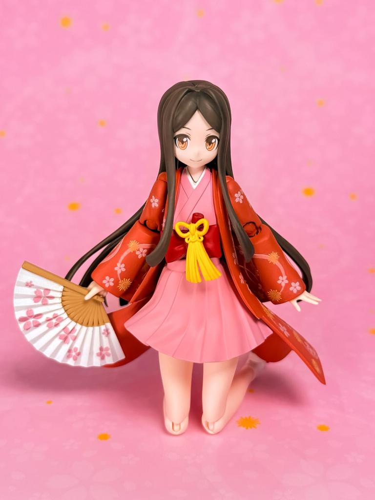 PM Office A (PLUM) Plafia Suwa-hime Project Suwa-hime Mini Figure Bundle Set Approx. 135mm Non-Scale Pre-Colored Plastic Model Assembly Kit PP281