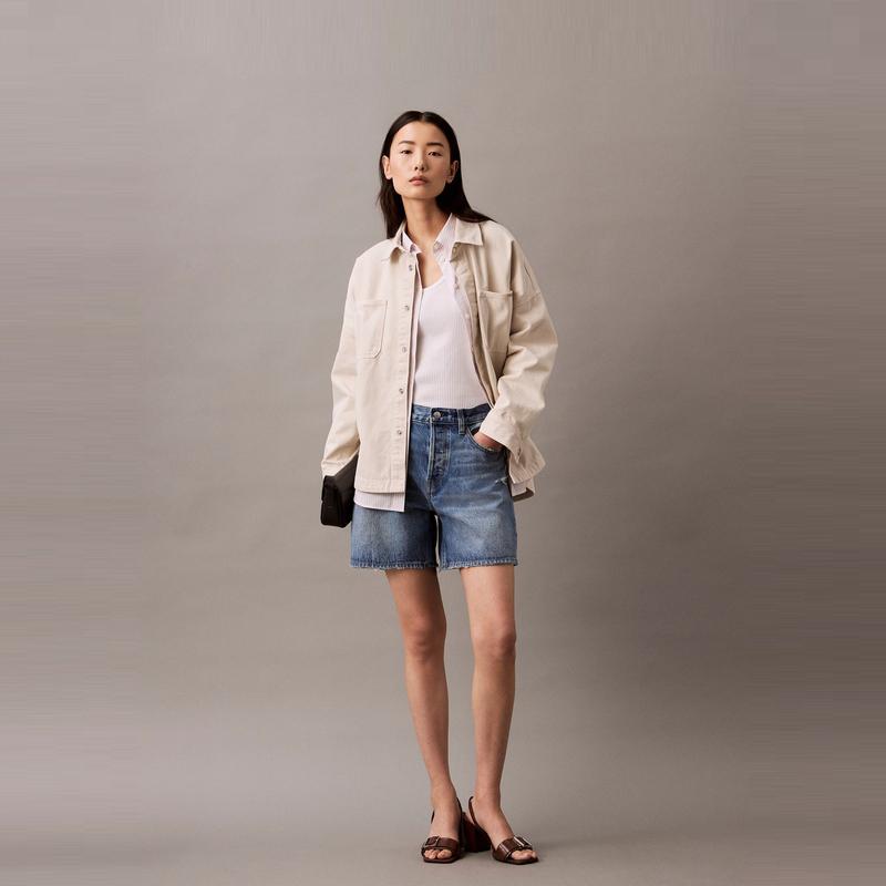 Calvin Klein American Vintage Loose Fit Cotton Shirt Women shirts 47B083G