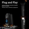 Wireless Microphone Converter XLR Transmitter and Receiver Wireless System Signal Adapter for Audio Mixer Dynamic Mic Guitar