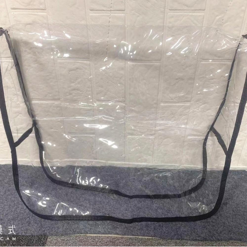 Transparent Barber Chair Backrest Cover Anti-Scratch Dustproof Waterproof Slipcover Anti-fouling PVC Furniture Protector