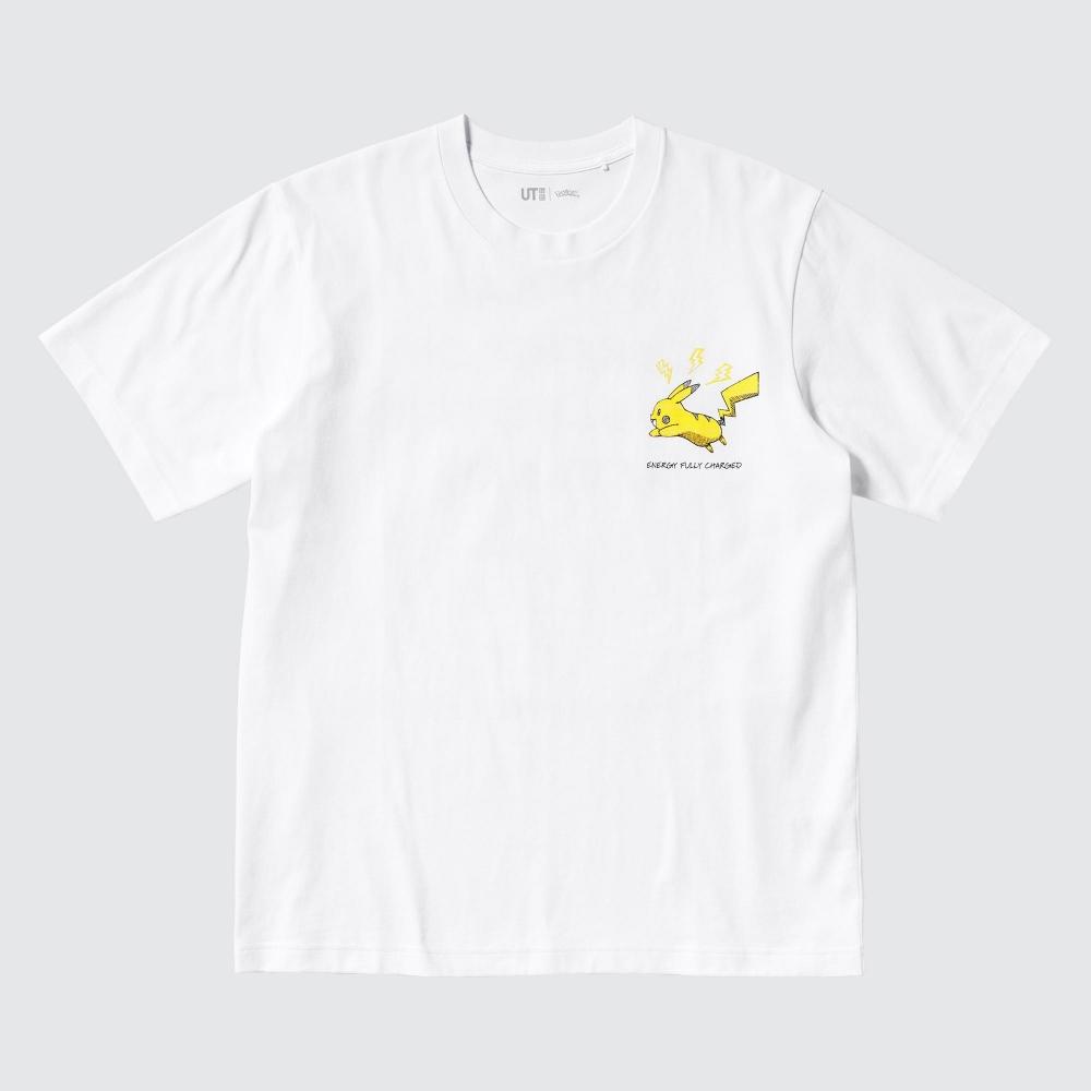 

Uniqlo Футболка Pok mon UT с коротким рукавом A 00 WHITE/UNISEX S