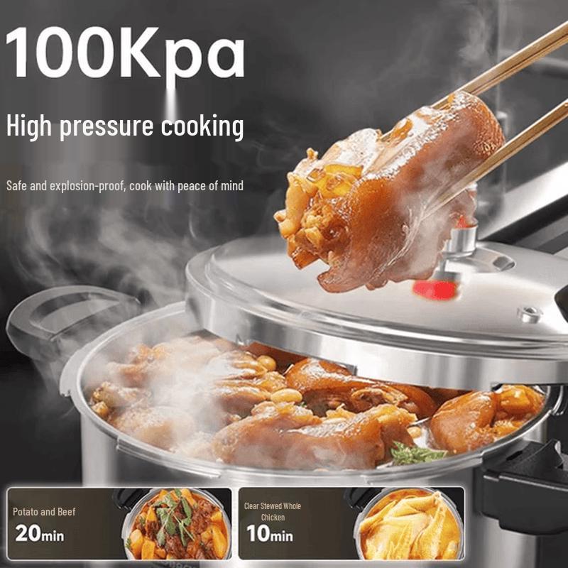 Kangbach 304 Stainless Steel 8L Pressure Cooker