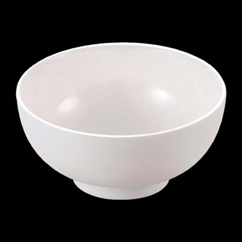 NHZHIW 4.5-inch White Ceramic Rice Bowls (10-Pack)