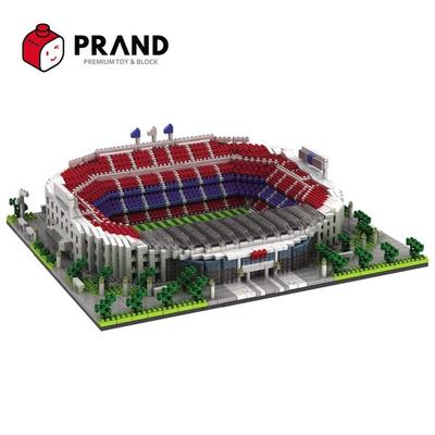 Frandy Nanoblock Landmark Büyük Bina FC Barcelona Ev Stadyumu SM9912-2, Karışık Renkler, Kore popüler oyuncakları