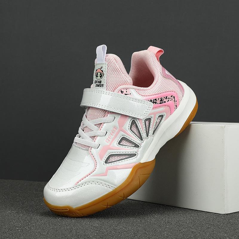Badminton shoes table tennis shoes skipping rope special luminous children's game training sports shoes feather pong shoes foreign trade