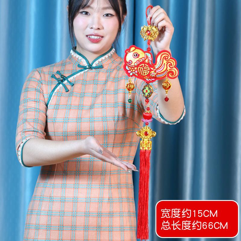 New Year'S Mercerized Lantern Hanging String, Spring Festival Chili Pendant, Lantern Hanging String Pendant, Shopping Mall Home Festive Decoration