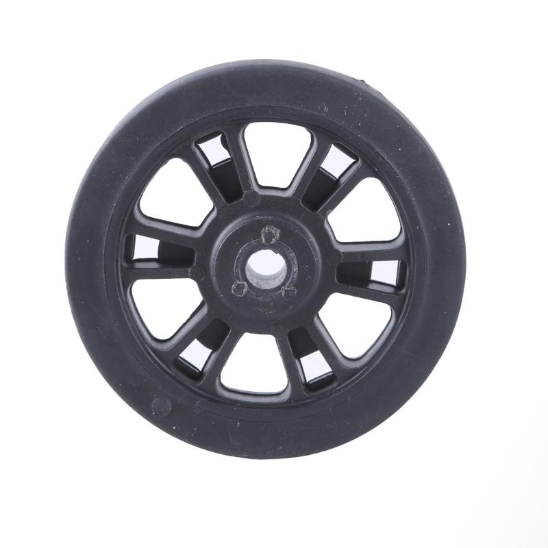 Set aus 8 Reisegepäck Koffer Ersatzrädern 60x12mm Kunststofflenkrollen Reparatursets Regal Ersatzräder