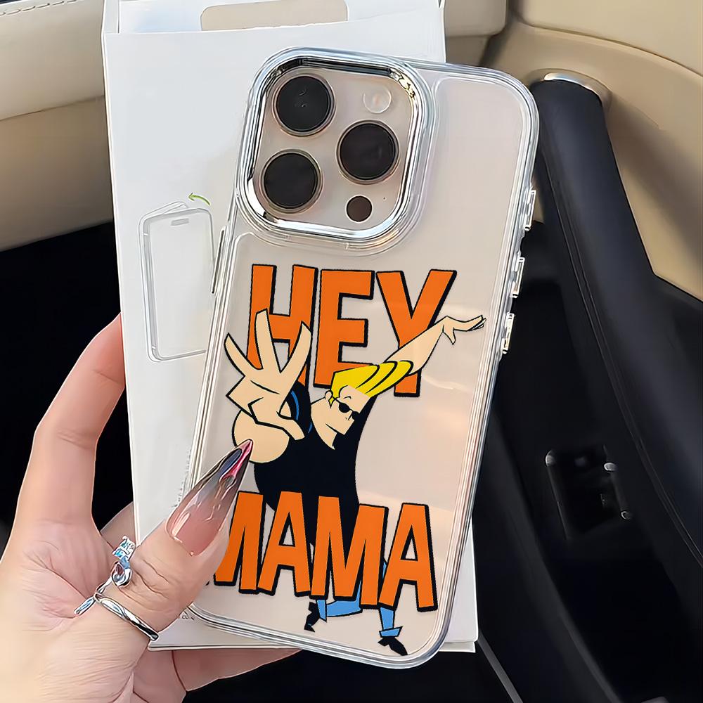 Humorous Johnny Bravo Phone Case for Xiaomi Redmi Note A5 A3 15 14 13 14c 13c 12 11 12s 12c 10c 10 9 Pro Plus 4G 5G Cover