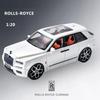 Grande taille 1:20 Rouleaux Alliage Rolls Royce Cullinan Luxy SUV Modèle de Voiture Métal Moulé sous Pression Jouet Modèle de Voiture Simulation Son Lumière Cadeaux pour Enfants