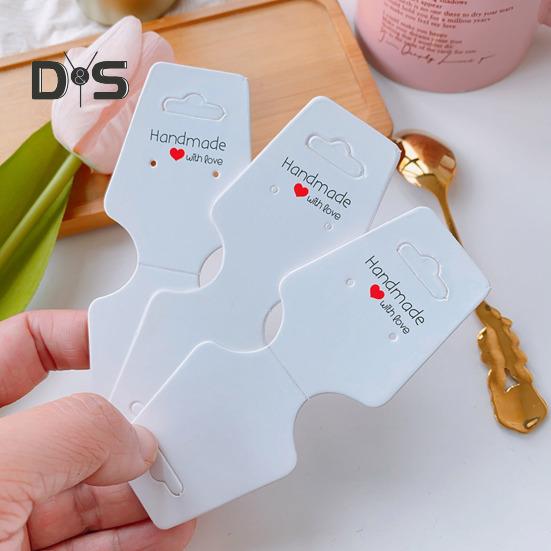 100/200 szt. Karty ekspozycyjne na bransoletki, samoprzylepne opakowania na biżuterię, karty sprzedażowe, breloki do kluczy, wiszące ekspozytory na chokery, bransoletki, kolczyki