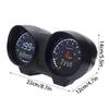 Digital LCD Odometer Dashboard Speedometer Motorbike Instrument Fuel Level Meter