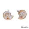 1-10Pcs Acrylic Imitation Shell Pendant For DIY Necklace Bracelet Earrings Jewelry Making Craft Accessories