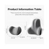 NEW Memory Foam Car Neck Pillow Protective Lumbar Back Support Breathable Car Headrest Cushion Relieve Stress Car Seat Pillow