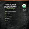 Organic Ground Turmeric Root, 16 Oz (453 G)