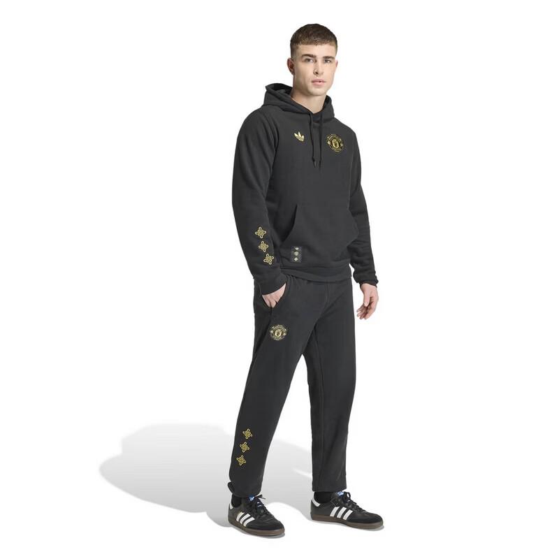 Adidas Men's Manchester United Chinese Knot Football Culture Sweatpants JM5566