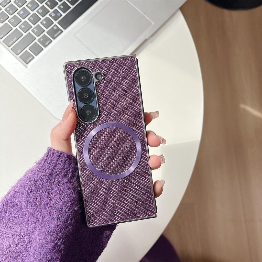 Luxury Glitter Magnetic Phone Case for Samsung Z-FOLD7/6/5