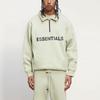 Fear of God Essentials FW20 Half Zip Sweatshirt 'Sage' Men's 0192250500213012