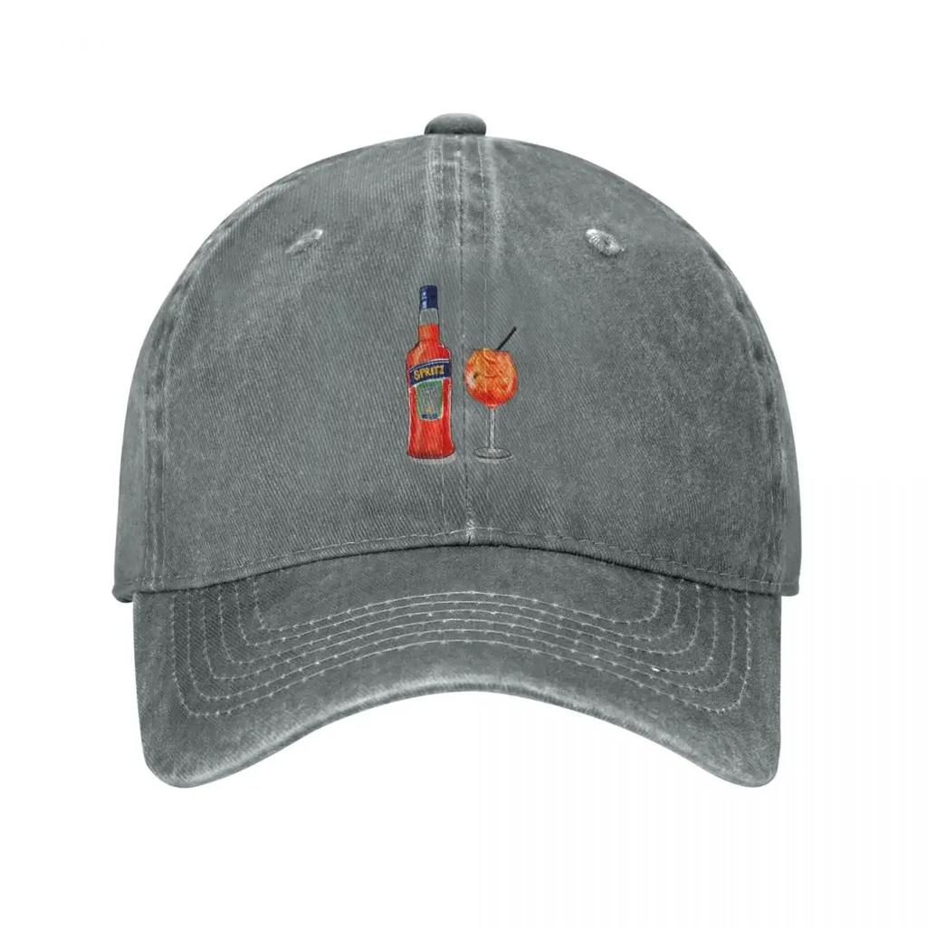Spritz Cheers Baseball Cap Hat Baseball Cap Designer Hat funny hat Brand Unisex cap Unisexs Caps Womens