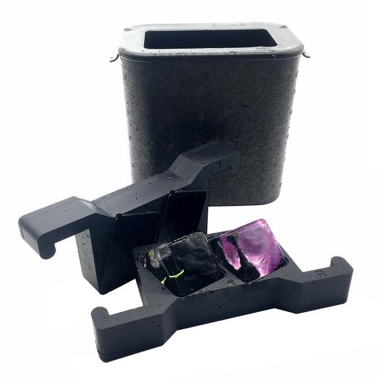 Silikonová forma na výrobu ledových koulí Velká forma na kostky ledu na whisky Bez BPA Opakovaně použitelné kulaté formy na led na koktejly
