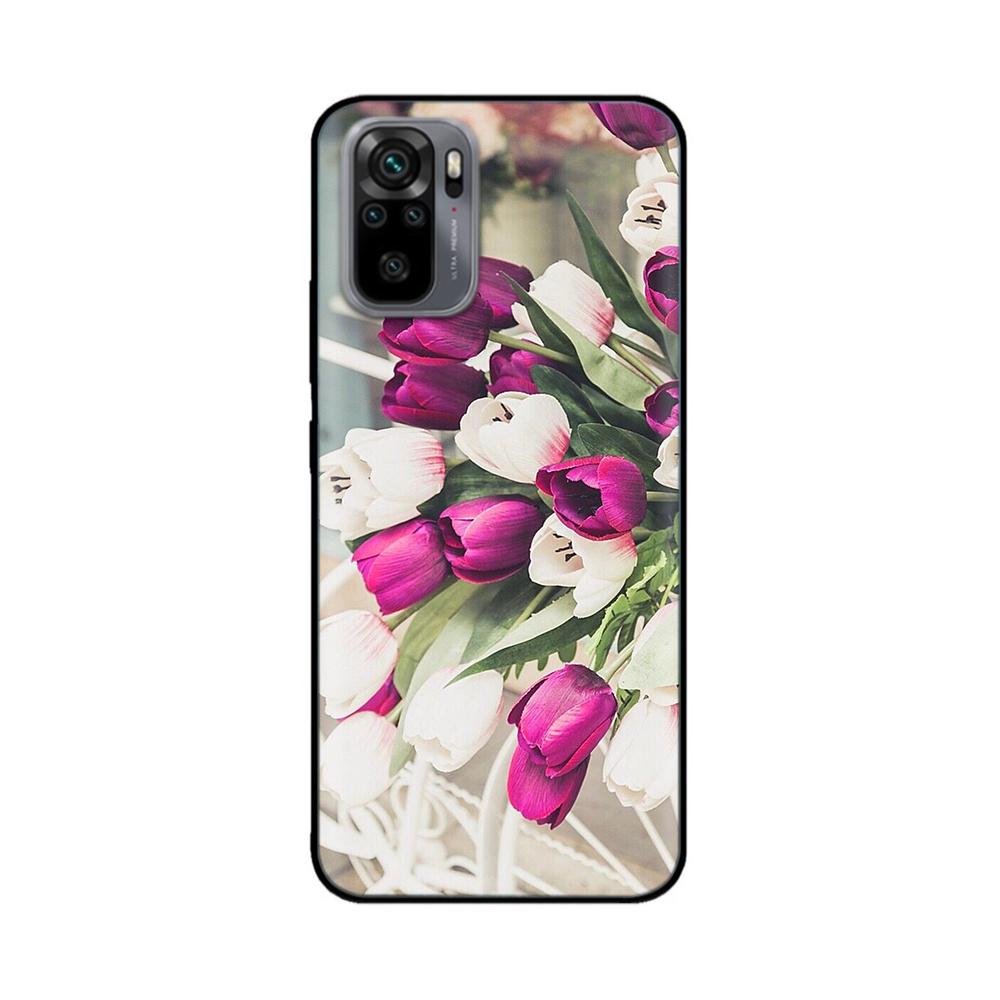 Custodia per Xiaomi Redmi Note 10 Custodia Note 10S Silicone Morbido TPU Fundas Cover per Redmi Note 10 Pro Versione Globale Paraurti per Telefono