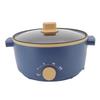 800W Electric Cooker 2.5L 3 Speed Control Single Layer Multifunctional Electric Pot Cooker US Plug 110V