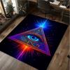 1Pc Freemason Print Rug - home decoration Carpet For Living Room Bedroom Flooring Computer Chair Area Rug
