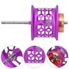 Aluminum Alloy Modified Wire Cup DIY Fishing Lure Baitcast Reel Fish Reels Accessorypurple