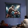 Projector Screen 171 x 128 cm 84 Inch 4:3 HD 4K Projection Screen Plastic, Metal Home Cinema