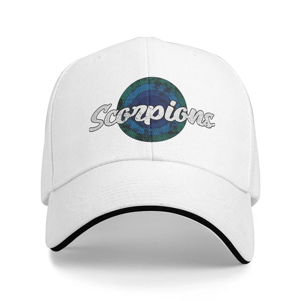 Summer Scorpions Band Tour Baseball Cap Tennis Skate Fashion Print Sun Hip Hop Hats Unisex Unisex Hot Sale Baseball Caps