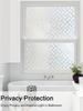 Frosted PVC Window Film - Static Cling UV Blocking Privacy Cover for Home Office Glass Doors Opaque
